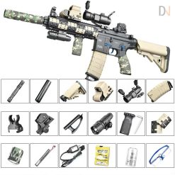 HK416D bắn đạn thạch full phụ kiện