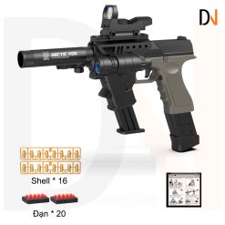 glock 18 kèm kít bắn đạn xốp